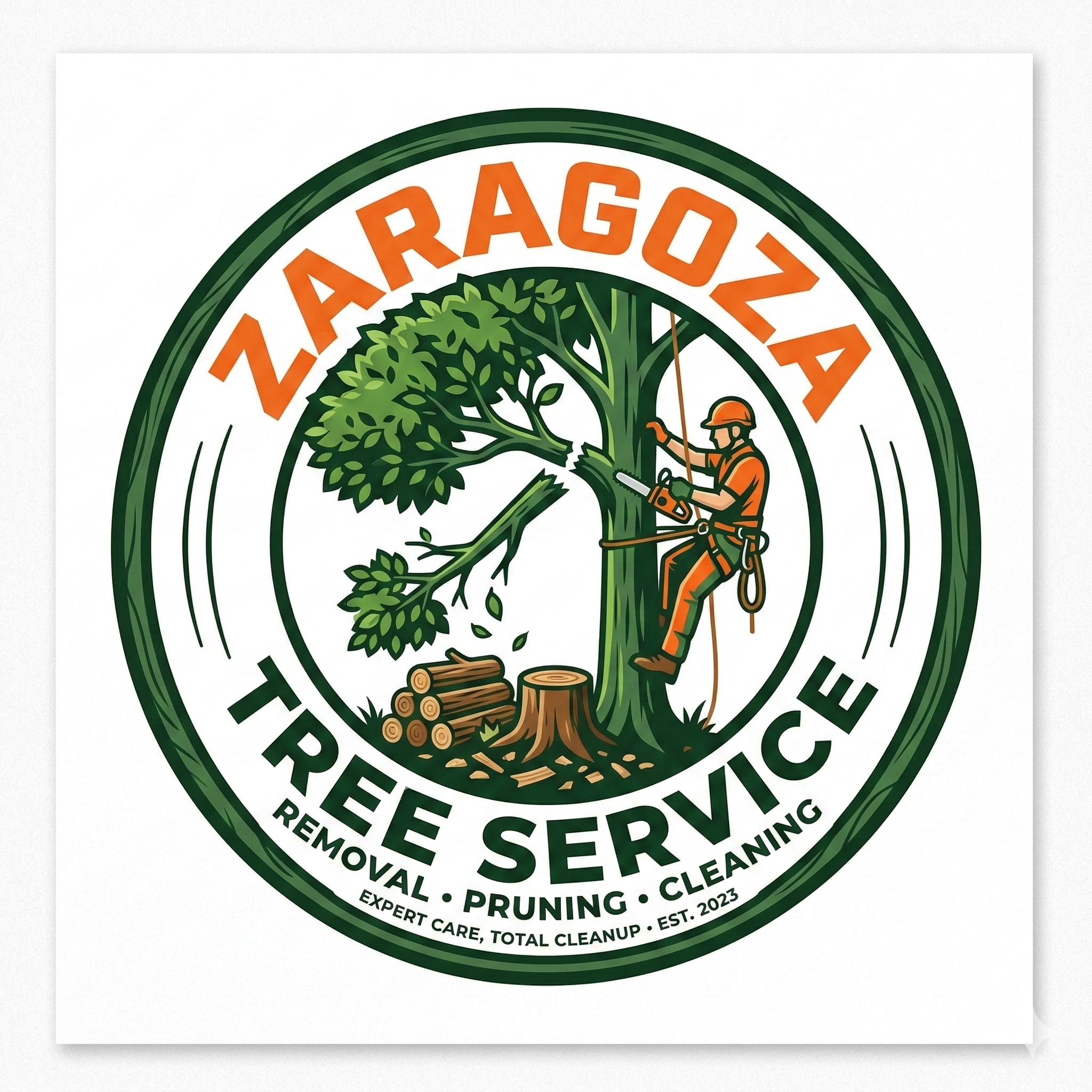 Zaragoza Tree Service Logo
